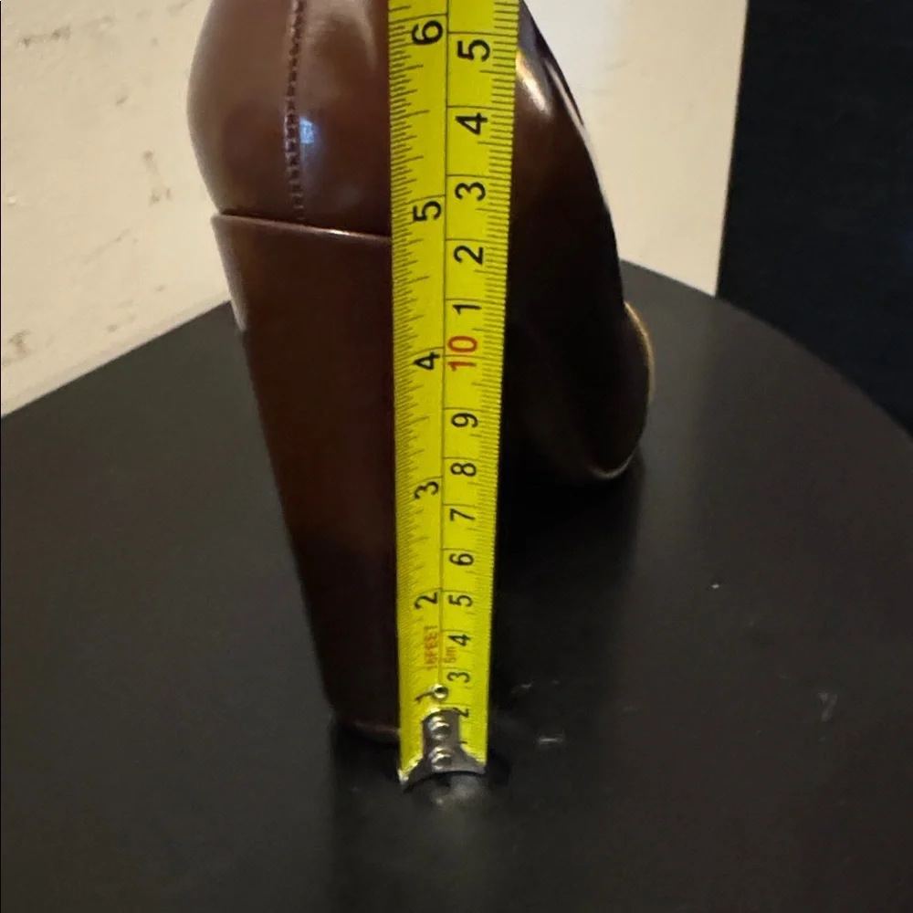 Louis Vuitton Two-Tone Brown and Yellow Heels